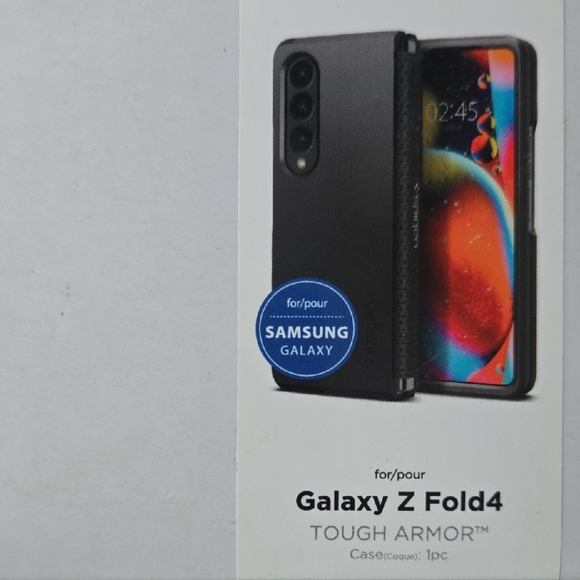 Samsung Galaxy Z Fold4 Black Protective Case